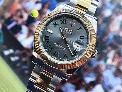 Часы Rolex oyster datejust Wimbledon оригинал clea