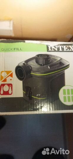 Насос на батарейках Intex