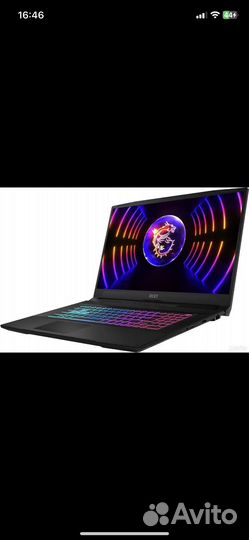 Игровой ноутбук msi katana 17 B12VFK-463XRU