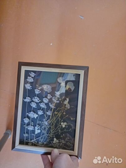 Рамка сувенир с сухоцветами