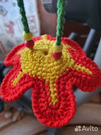 Брелок-обвес на сумку. Ключница