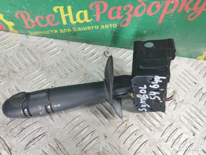 Подрулевой переключатель света Renault Symbol