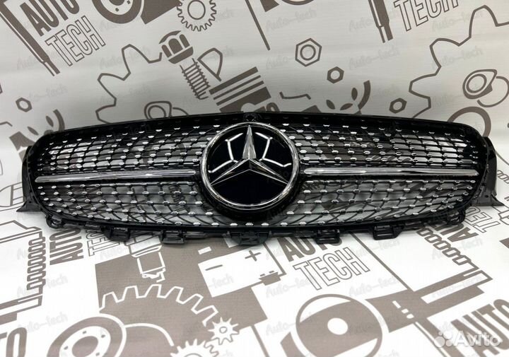Решетка Mercedes E Class W213 Diamond