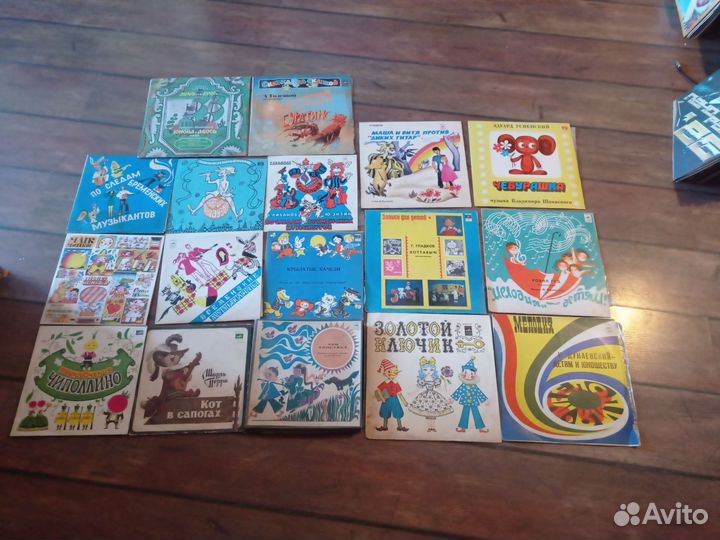 Сказки СССР виниловые пластинки