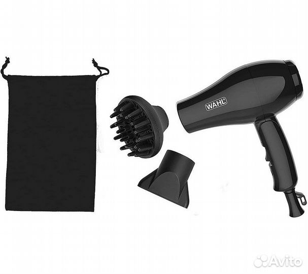 Фен Wahl 3402-0470 1000Вт черный