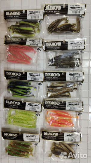 Keitech diamond easy shiner 3 дюйма