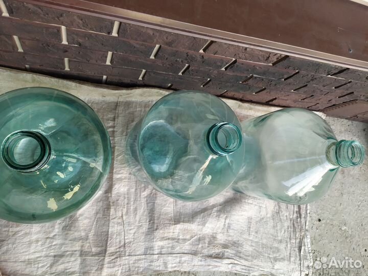 Бутыли стеклянные 20 литров