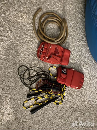 Скакалки; жгут гимнастический;