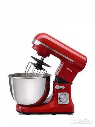 Новый планетарный миксер красный