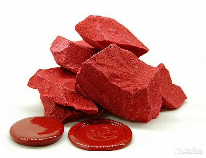 Сургуч красный, коричневый, зелёный кусковой 770гр