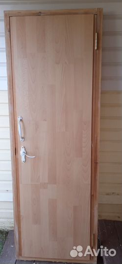 Блок дверной деревянный