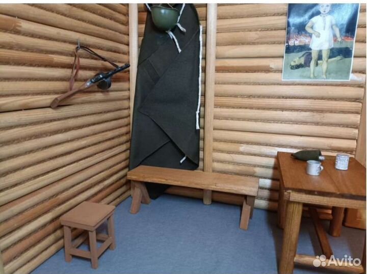 Блиндажные аксессуары в масштабе 1:6