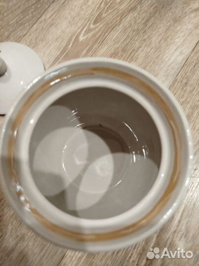 Чайник и сахарница лотом