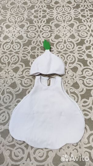 Костюм чеснока на мальчика