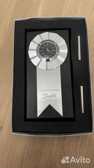 Часы danfoss с днем строителя 2014