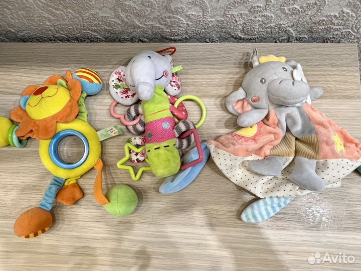 Игрушки погремушки пакетом