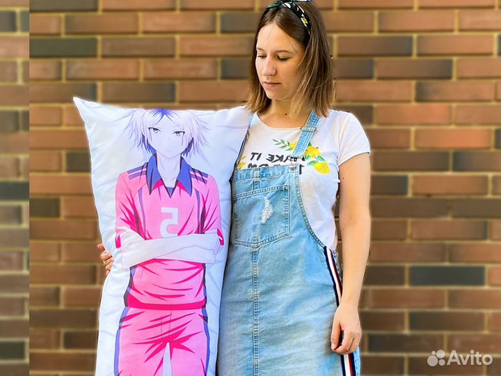 Дакимакура подушка+обнимашка аниме 150х50