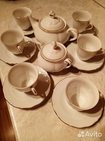 Сервиз производства Греции на 6 персон