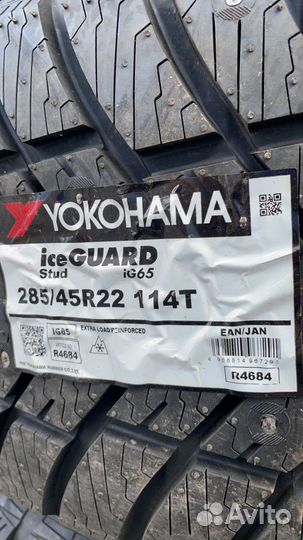 Yokohama IceGuard Stud IG65 285/45 R22 114T