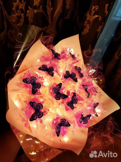 Букет из бабочек