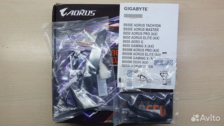 Материнская плата Gigabyte B650M Aorus Elite AX