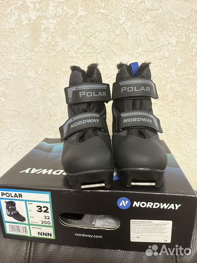 Ботинки для лыж Nordway Polar NNN размер 32RU