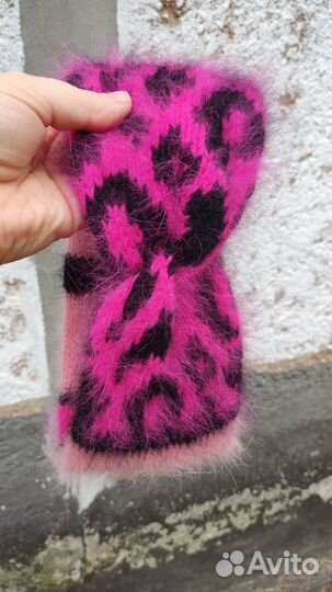 Повязка на голову вязаная