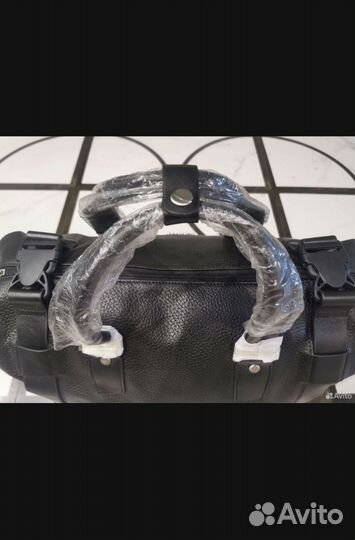 Сумка дорожная натуральная кожаная. Новая