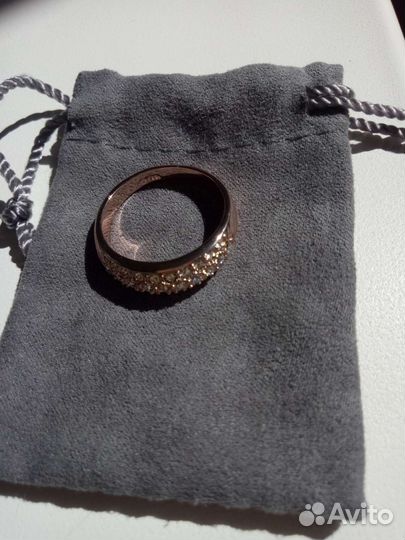 Кольцо женское 19 размер, бижутерия