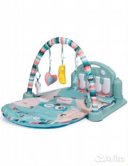 Развивающий детский коврик с пианино