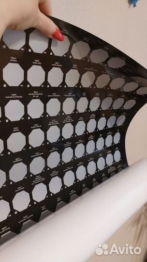 Скретч-постер «150 лучших фильмов»