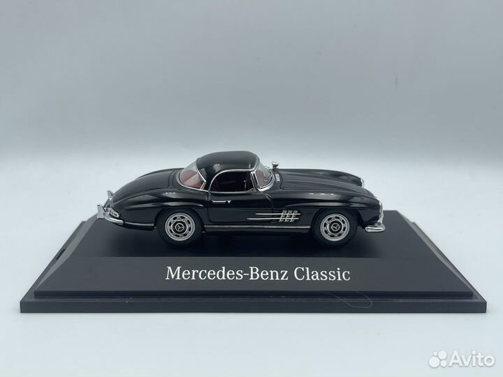 Mercedes-Benz - 300SL Hardtop, black, 1;43, Schuco
