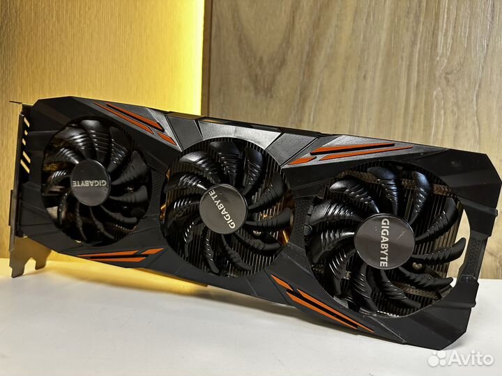 Видеокарта GTX 1070Ti Gigabyte гарантия