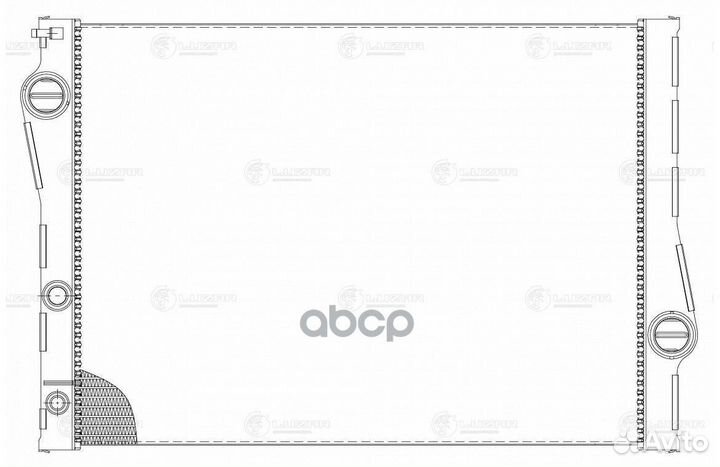 Радиатор BMW E70/E71/E72 3.0D A/T 07- LRc 26194