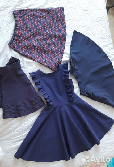Школьная форма для девочки 128 134 пакетом