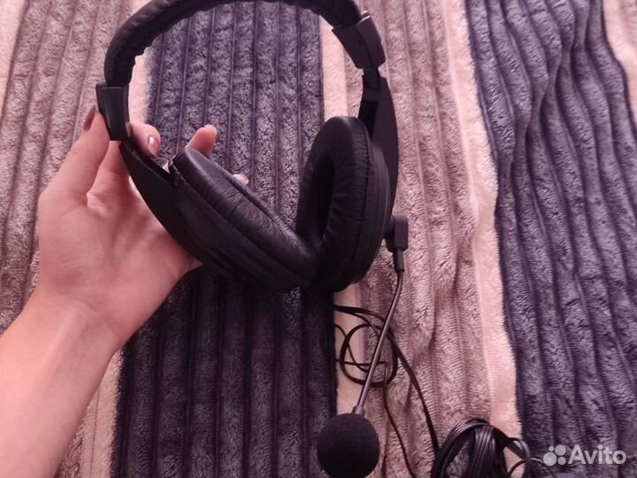 Наушники с микрофоном для пк