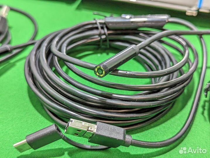 Эндоскоп универсальный 3 в 1 (10 м) 7мм