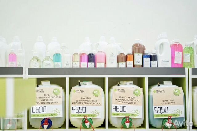 Магазин бытовой химии в розлив «Чистая Планета»