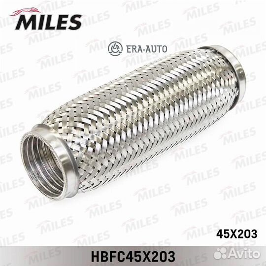 Miles hbfc45X203 Гофра глушителя с внутренним металлорукавом 45X203