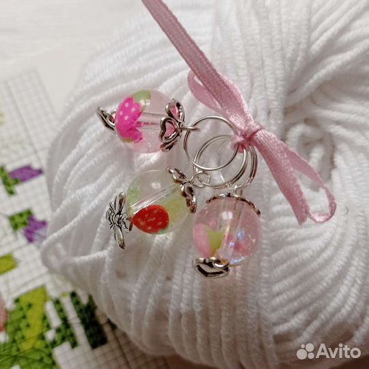 Маркеры для вязания, маркеры петель