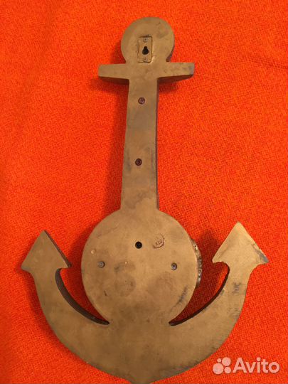 Барометр якорь интерьерный