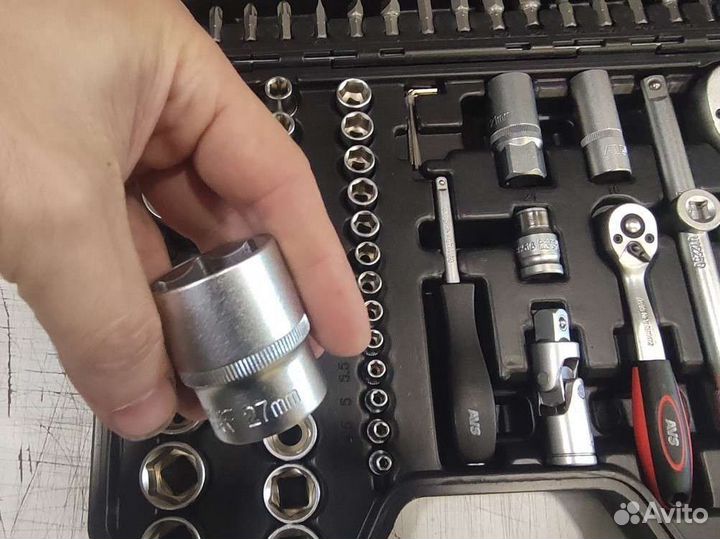 Набор инструментов AVS 94 предмета в боксе новый