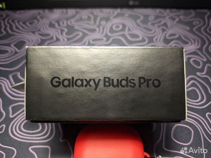 Ориг. Galaxy buds pro с защитным чехлом в подарок