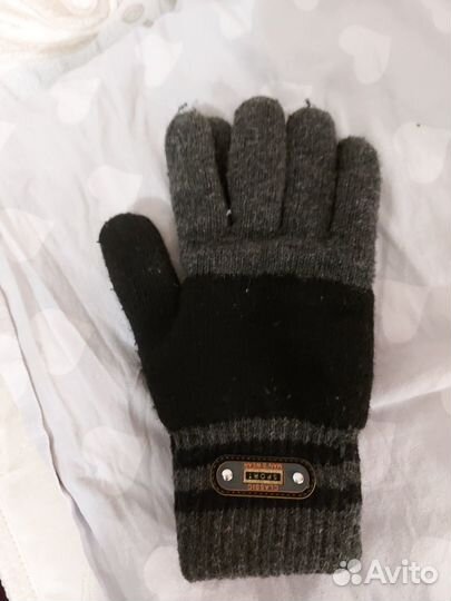 Перчатки мужские зимние шерстяные