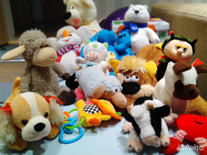 Мягкие игрушки от 5 до 40 см