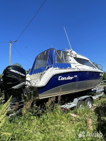 Моторная лодка silver condor star cabin 730