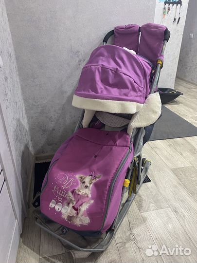 Санки коляска ника