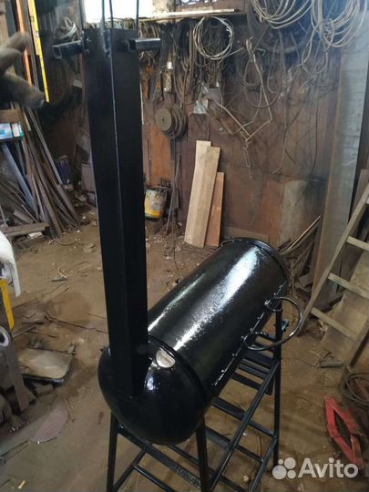 Мангал-коптильня