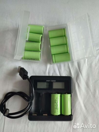 Аккумуляторы CR123, 3,7V