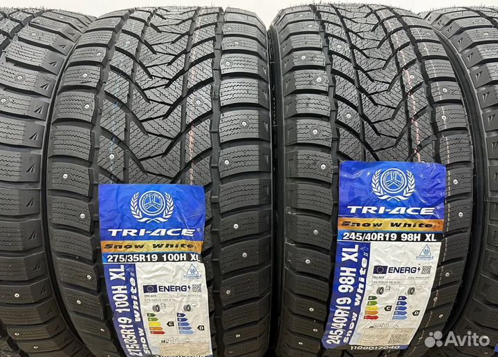 Tri Ace Snow White II 245/40 R19 и 275/35 R19 47J